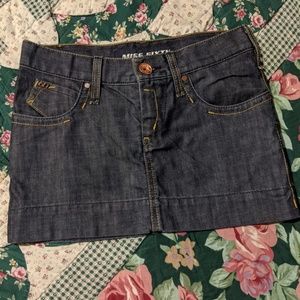 XS Miss Sixty Denim Mini Skirt